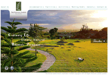 Tablet Screenshot of naturalgardenresort.com